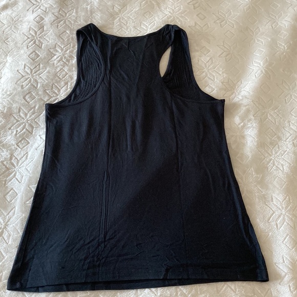 NWOT black halter top size XL with sequin bow design - Picture 4 of 4